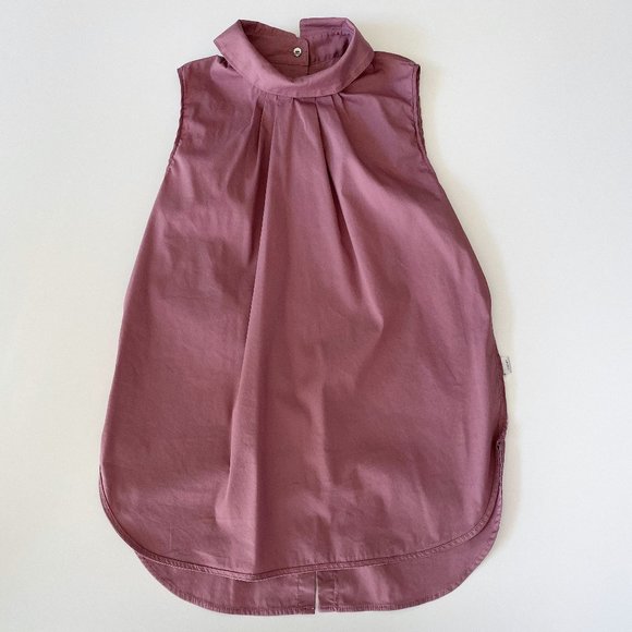 Ann Taylor Factory Tops - Ann Taylor Pink High Neck Blouse Size XS